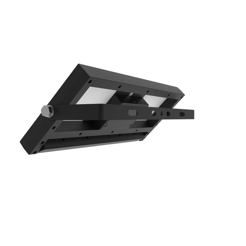 Solar Wandleuchte mit PIR-Sensor, Outdoorleuchte, 10W, 1000lm, 6500K, IP54, schwenkbare LED-Lichtleiste