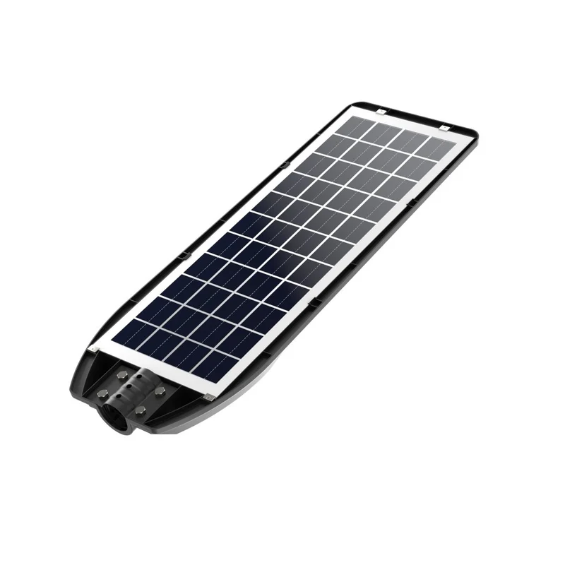 Solar-Straßenleuchte mit PIR Sensor, Parkplatzleuchte 10W PV, 1200lm, 6500K, IP65