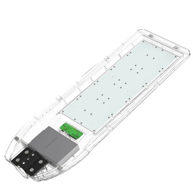 Solar-Straßenleuchte mit PIR Sensor, Parkplatzleuchte 10W PV, 1200lm, 6500K, IP65