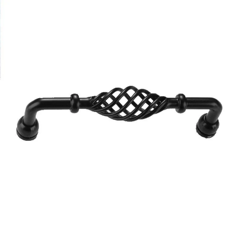 Türgriff Küchenschrank matt schwarz Pull Handle and Knob~1297