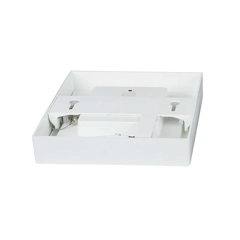LED CCT Aufbauleuchte, 24W, 2565 lm, 227x35mm, 3000 K, 4000K, 6000K einstellbar, mit Diffusor, eckig