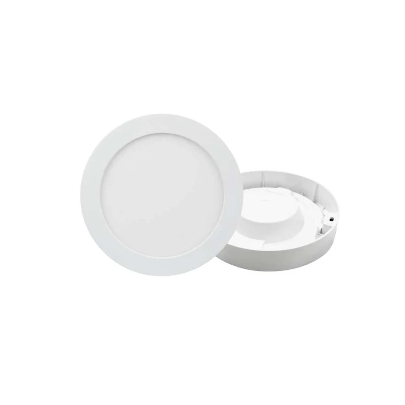LED CCT Aufbauleuchte, 12W, 1190 lm, ø177x35mm, 3000-4000-6000K einstellbar, mit Diffusor, rund