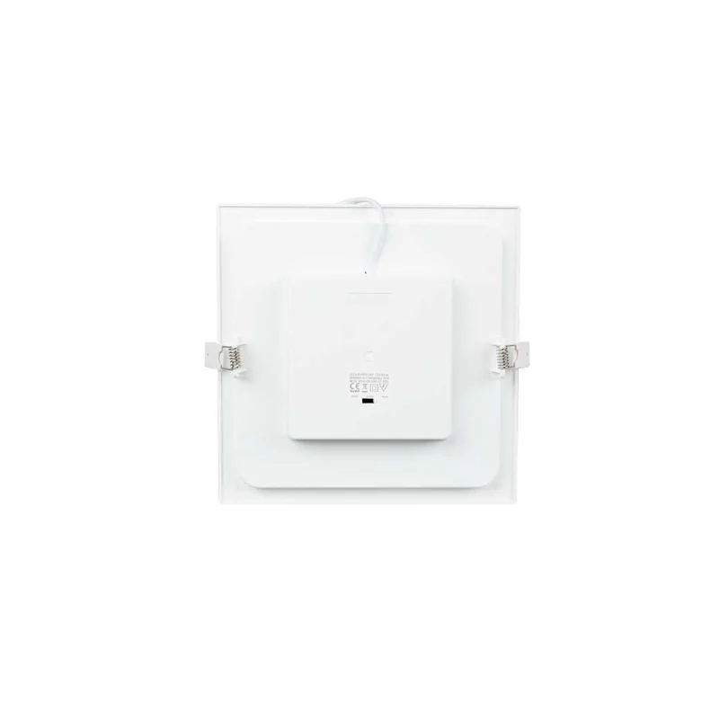 LED CCT Downlight, 18W, 1880 lm, 220x32mm, 3000-4000-6000K einstellbar, mit Diffusor, eckig