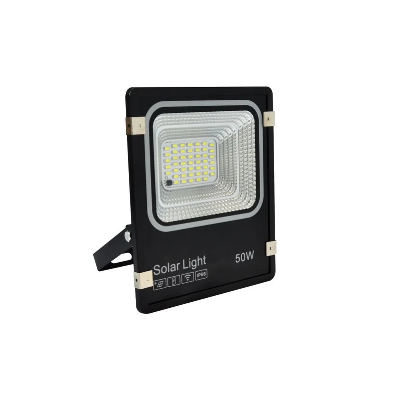 Solarstrahler, LED-Fluter, Solar mit Akku, 6 W PV, 700 lm, 6500K, IP66