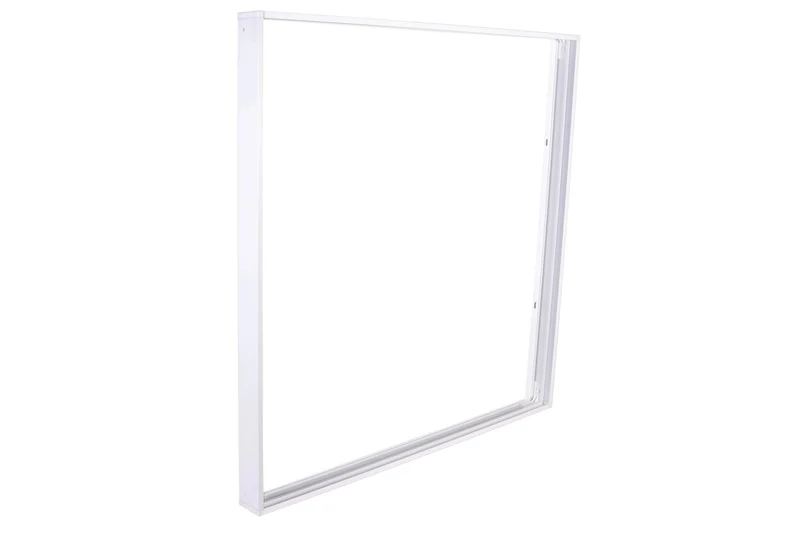 Aufbaurahmen für LED-Panels 62x62 cm, gesteckt, weiß