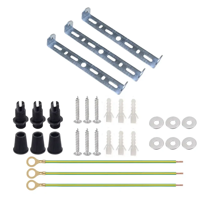175 mm Deckenplattenhalterung für Pendelleuchten mit Zubehör~1279