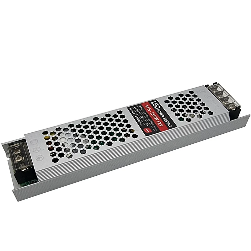 12V LED Trafo 150W 12,5A Konstantspannung – Slim Netzteil Treiber | IP20 ~1209