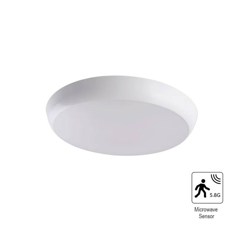 LED Aufbauleuchte mit Sensor, 18 W, 1880 lm, 4000 K, IP65