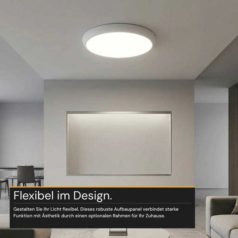LED Aufbauleuchte, 18 W, 1880 lm, 4000 K, IP65