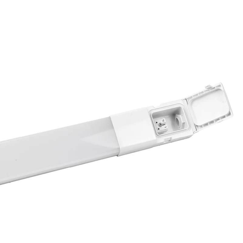 LED Feuchtraumleuchte, 150 cm, 45 W, 5175 lm, 4000 K (neutralweiß), IP66, durchschleifbar, Fast Connector