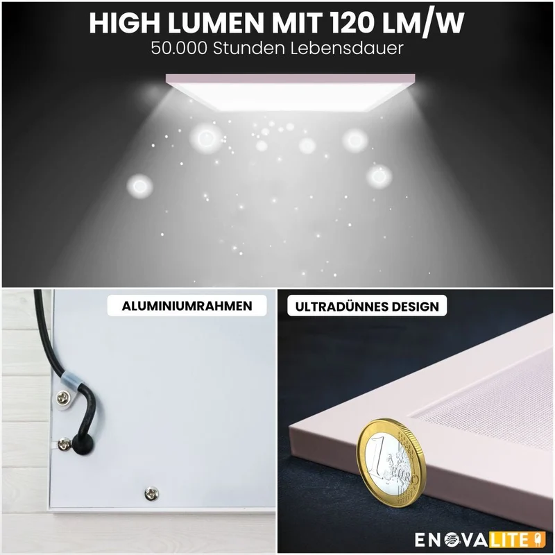 LED Panel, 60x60 cm, 36 W, 4320 lm, 4000 K (neutralweiß)