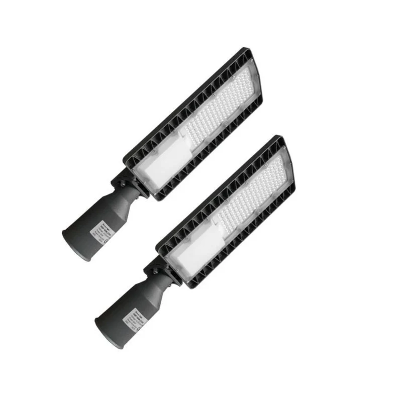 2er-Pack LED Straßenlampe, 50 W, 6750 lm, 5700 K