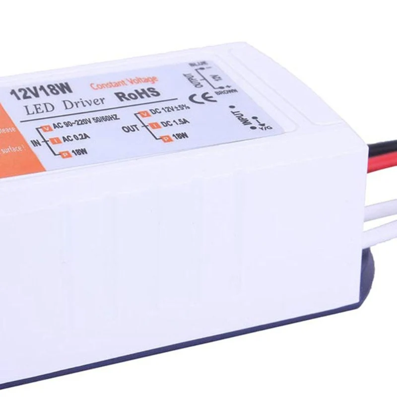 18W Transformator 12V Konstantspannung LED-Treiber ~1081
