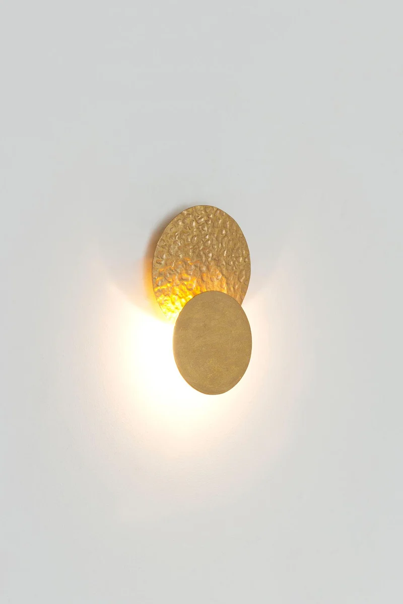 LED-Wandlampe Coronare Piccolo dimmbar mit Scheibe