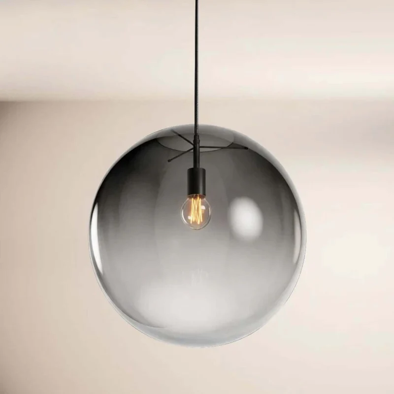 s.luce Orb Cluster Glas-Hängelampe 7-flammig 7x50cm
