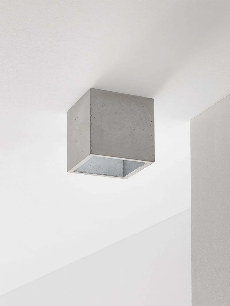 Gantlights B7 Deckenspot quadratisch dimmbar