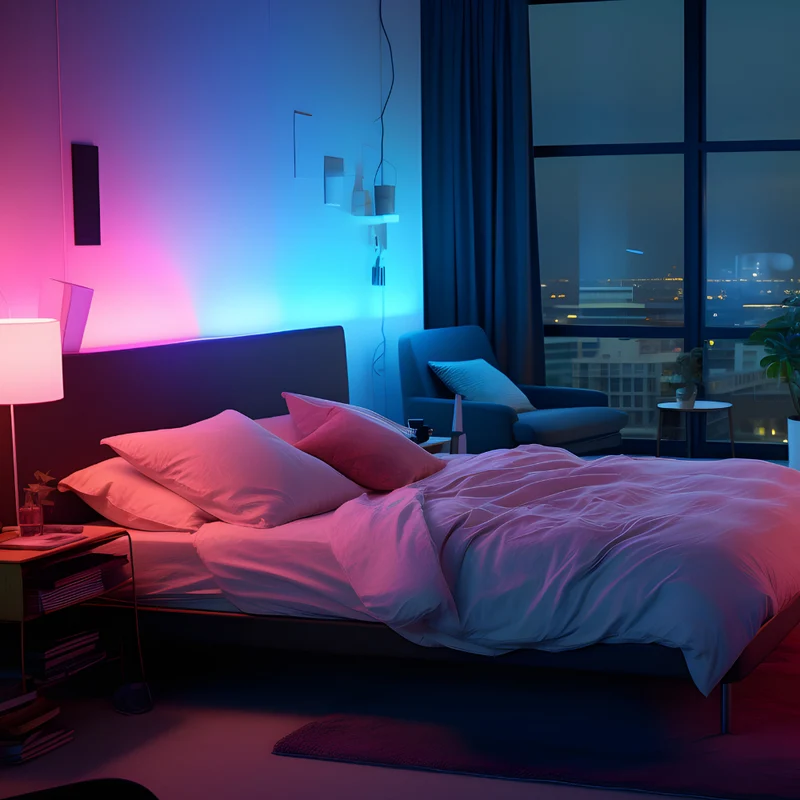 LED RGB+CCT Leuchtmittel, E27, A60, 9W, 906lm, SMART, Tuya App steuerbar