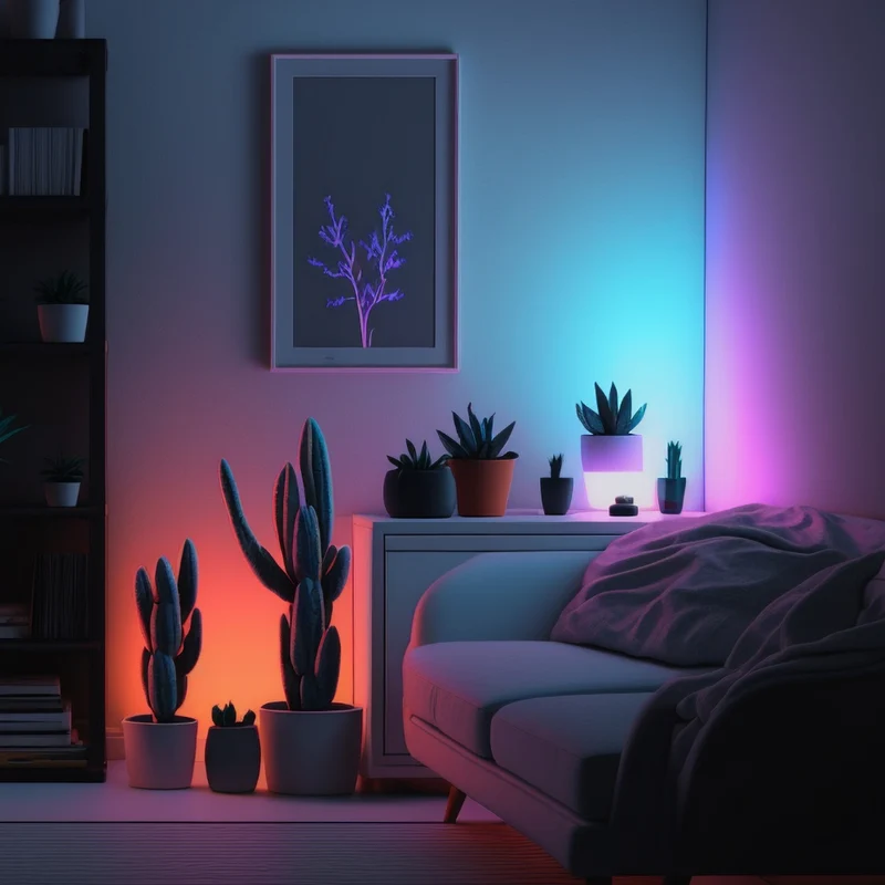 LED RGB+CCT Leuchtmittel, E27, A60, 9W, 906lm, SMART, Tuya App steuerbar