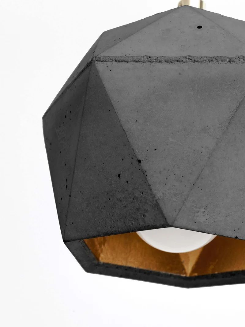 Gantlights T2 Hängelampe Beton dimmbar