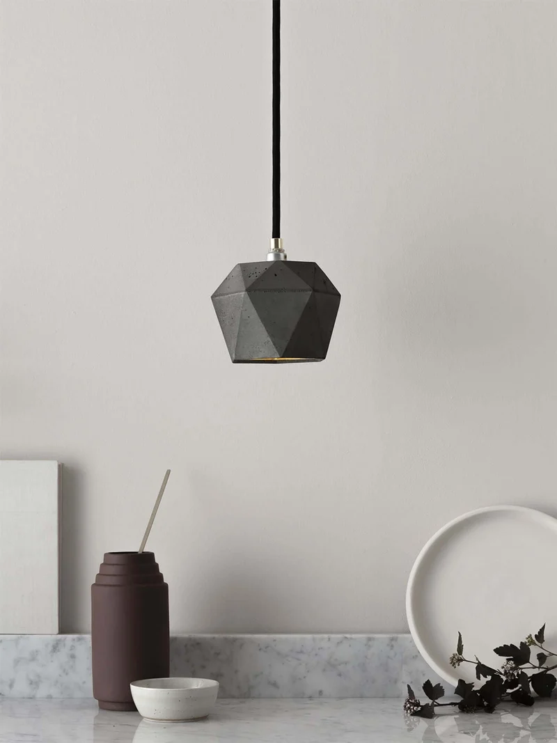 Gantlights T2 Hängelampe Beton dimmbar