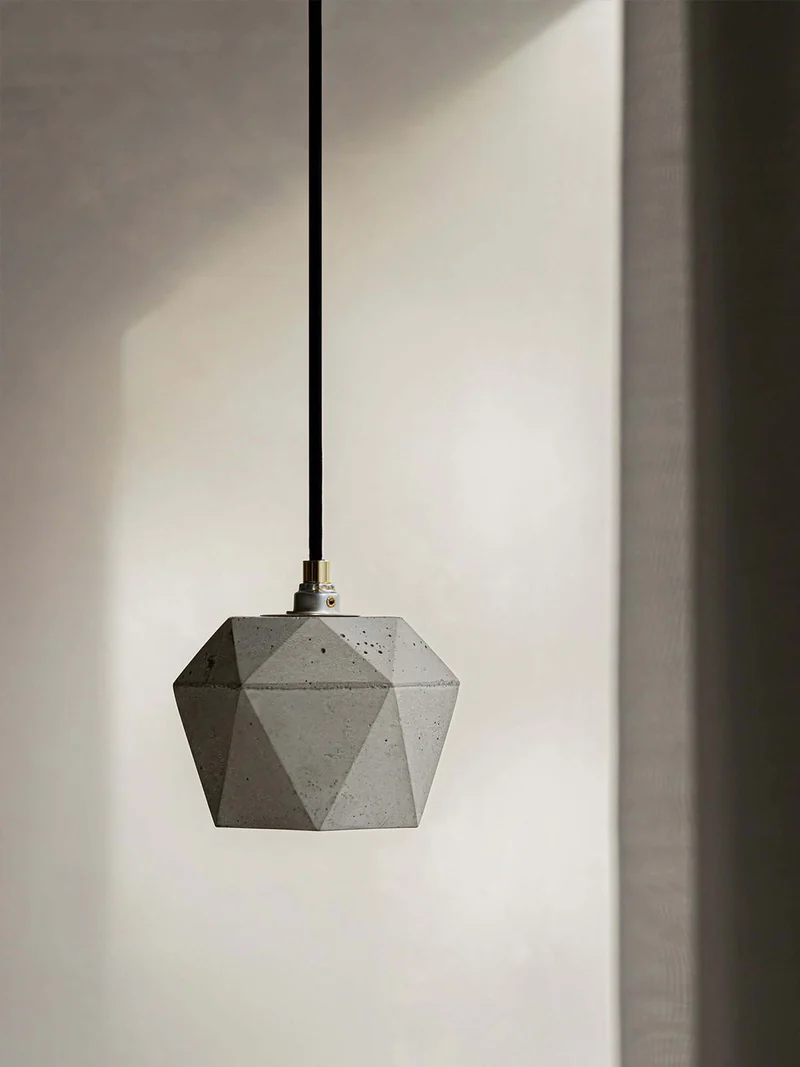 Gantlights T2 Hängelampe Beton dimmbar