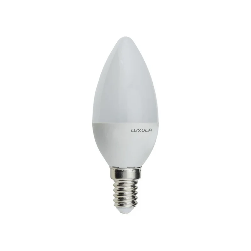 10er Pack LED Leuchtmittel E14, Kerze B37, 5W, 436lm, 2700K