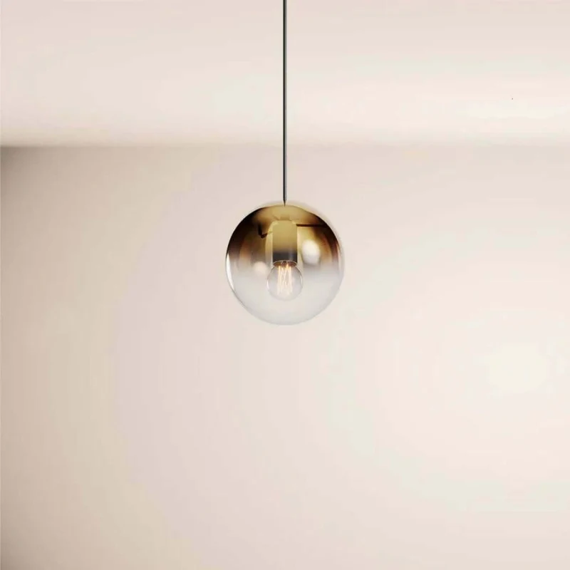 s.luce Orb Cluster Glas-Pendelleuchte 13-flammig 13x20cm