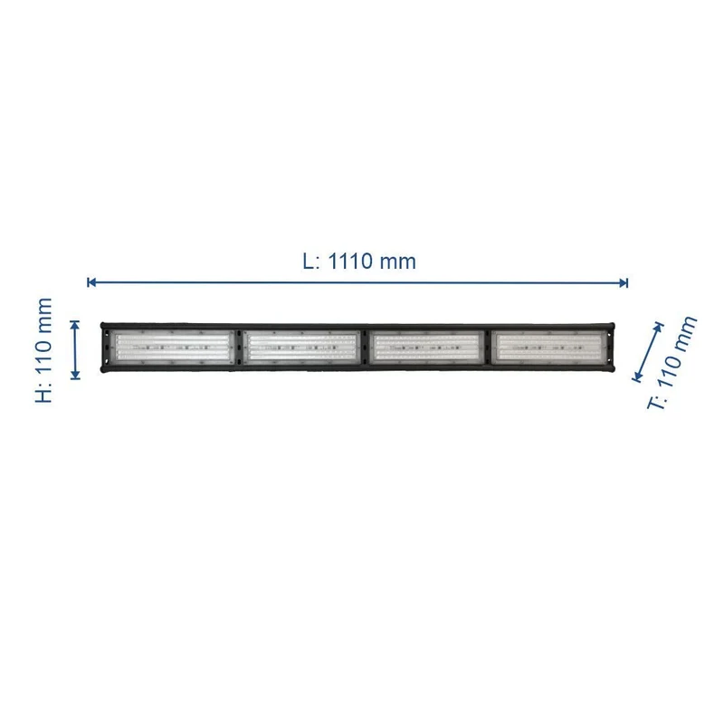 HighBay, linear, 200 W, 24000 lm, Hallenleuchte, IP65, 5000 K