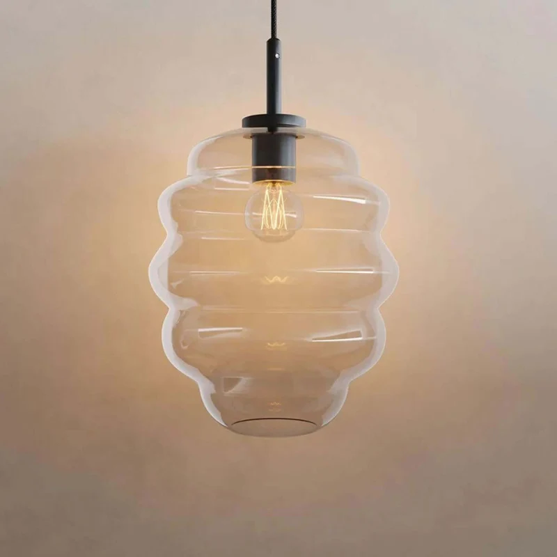 s.luce Echos Cluster Glas-Pendelleuchte 3-flammig 3x25cm