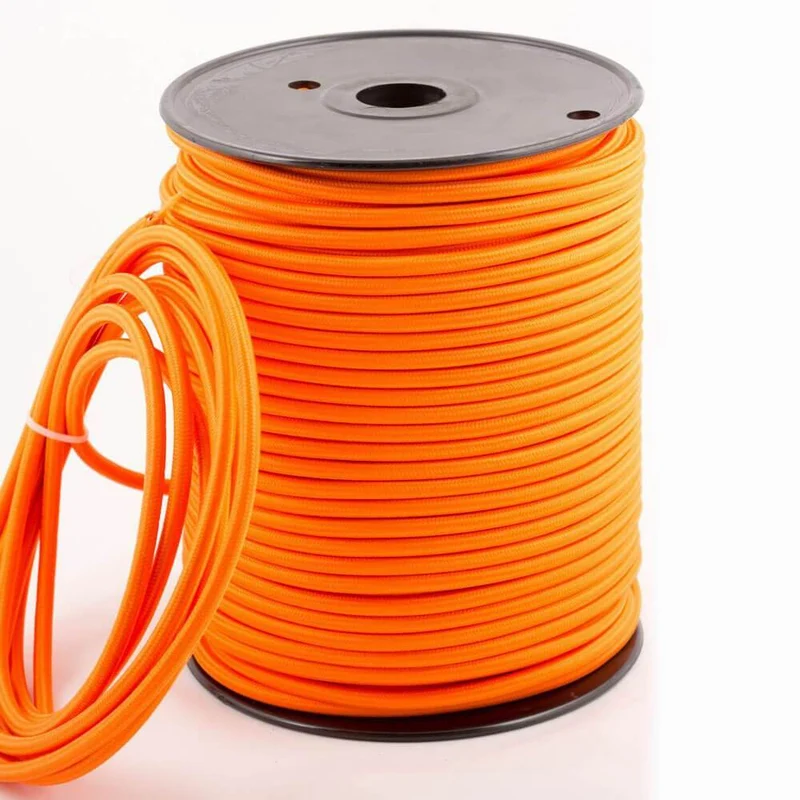 2-Kern-Stoffkabel – Italienisches Geflecht, CE & RoHS-konform