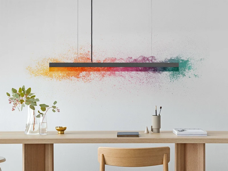 Gantlights C2 LED-Hängelampe 92cm dimmbar Beton