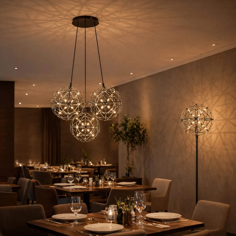 s.luce Atom Cluster LED Mehrfach-Pendelleuchte 3-flammig