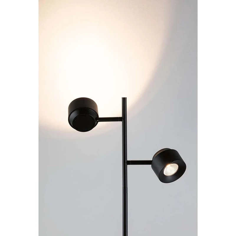 LED Stehleuchte Puric Pane 3 Stufen-Dimmbar Schwarz
