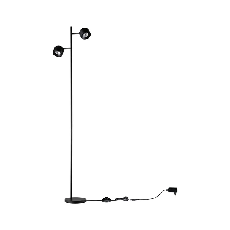 LED Stehleuchte Puric Pane 3 Stufen-Dimmbar Schwarz