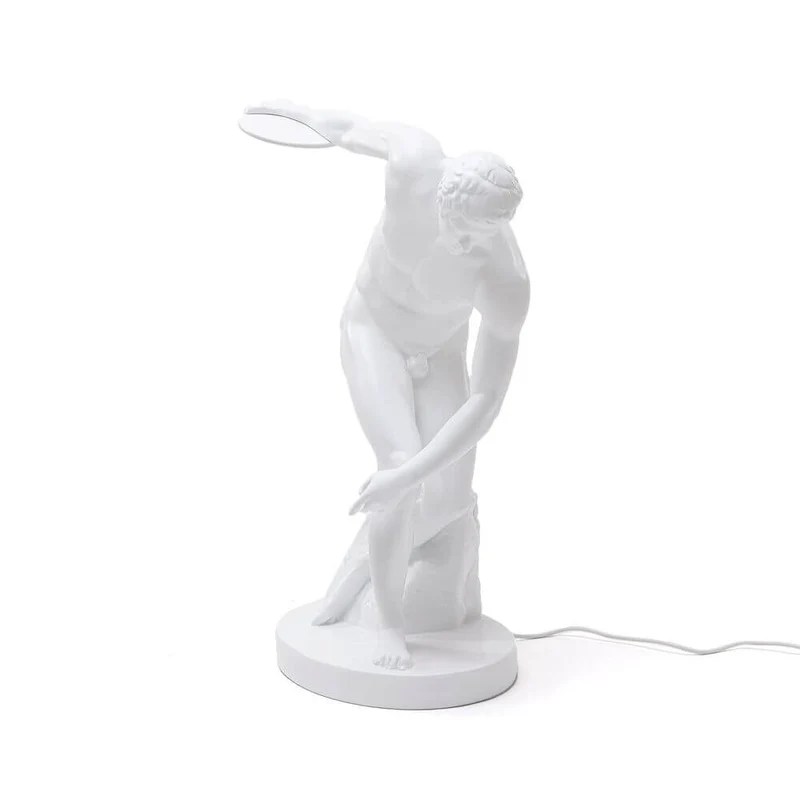 Seletti Discobolux LED-Tischleuchte Warmweiß dimmbar