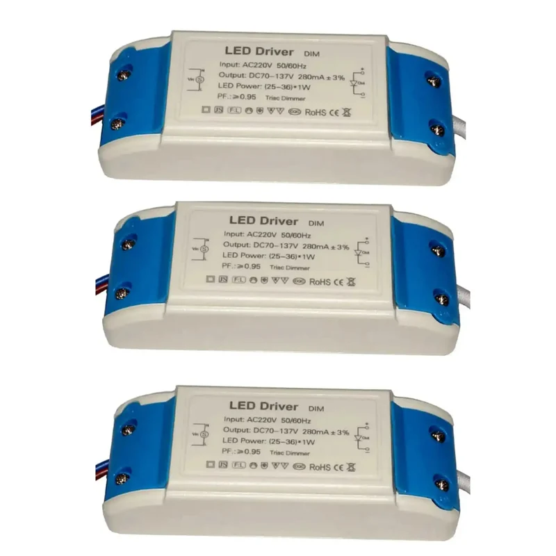 LED Treiber Netzteil 25-36W Konstantstrom Kompakt ~1110