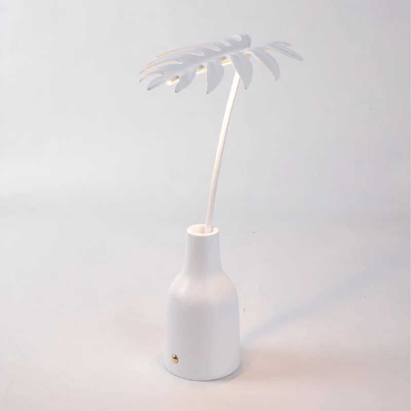 Seletti Leaf Light Stellou Tischleuchte Harz Metall