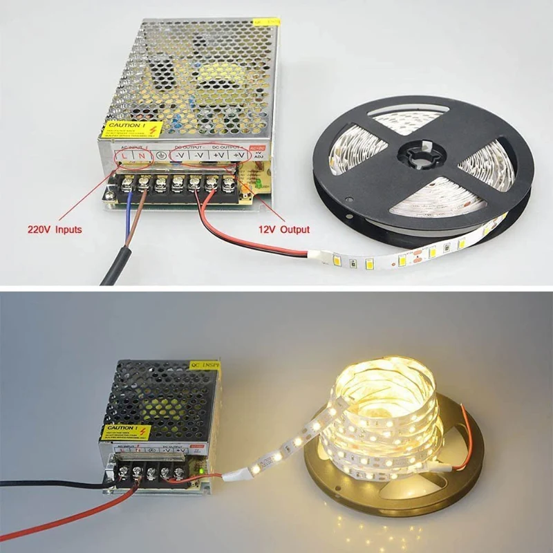 Ledsone LED Schaltnetzteil 24V 200W 8.33A Aluminium ~1102