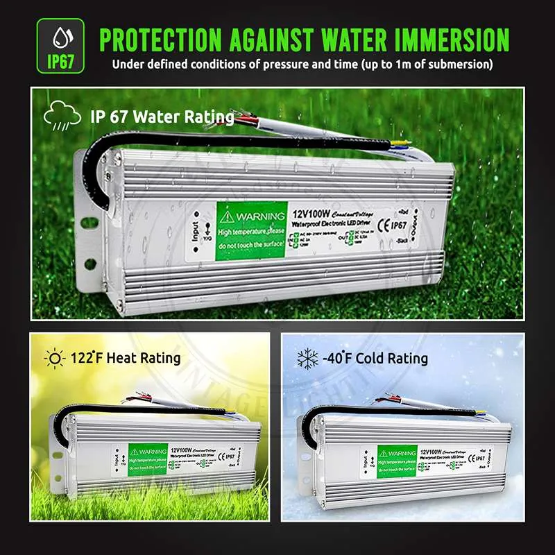 DC12V IP67 30W Wasserdichter LED Treiber Netzteil transformator~1097