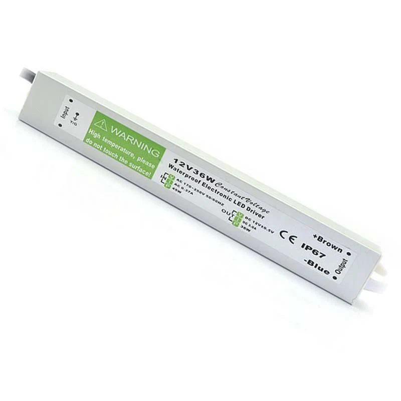 12V IP67 wasserdichter LED-Treiber – 36W Konstantspannungsnetzteil~1095