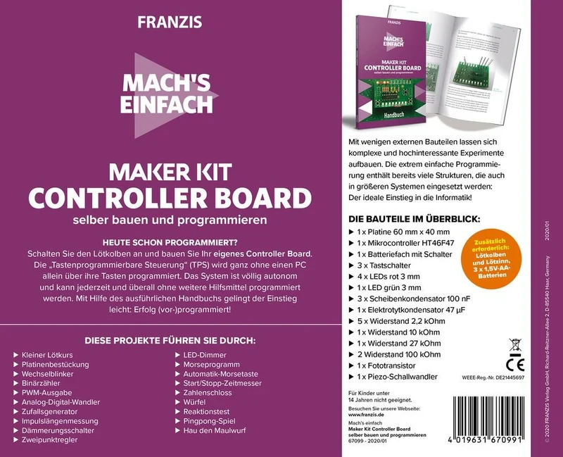 Maker Kit Controller Board