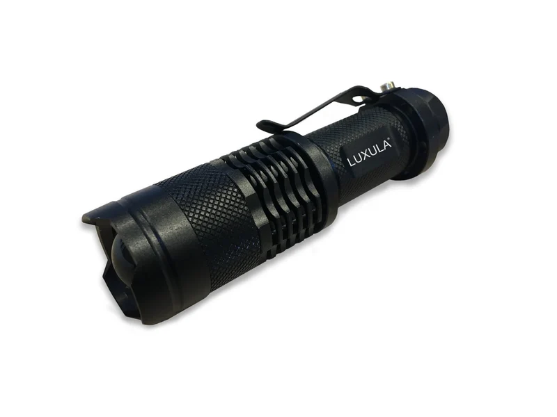 LED-Taschenlampe, Mini, 300 lm, Zoom, 3 Modi