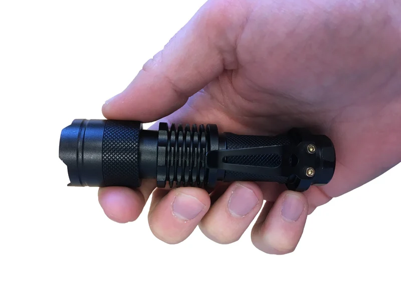 LED-Taschenlampe, Mini, 300 lm, Zoom, 3 Modi