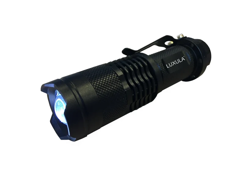 LED-Taschenlampe, Mini, 300 lm, Zoom, 3 Modi