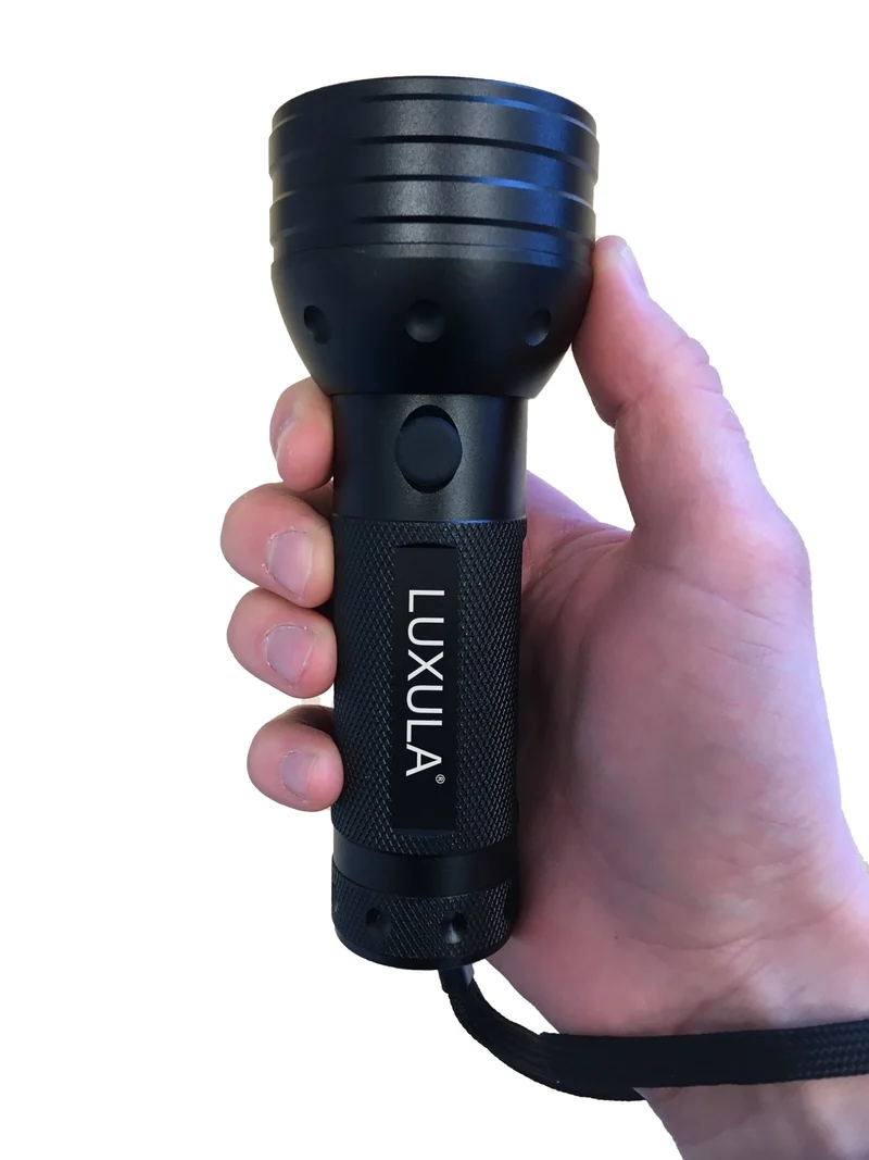 UV-LED-Taschenlampe, 395 nm, 51 LEDs, 3xAA (Mignon)