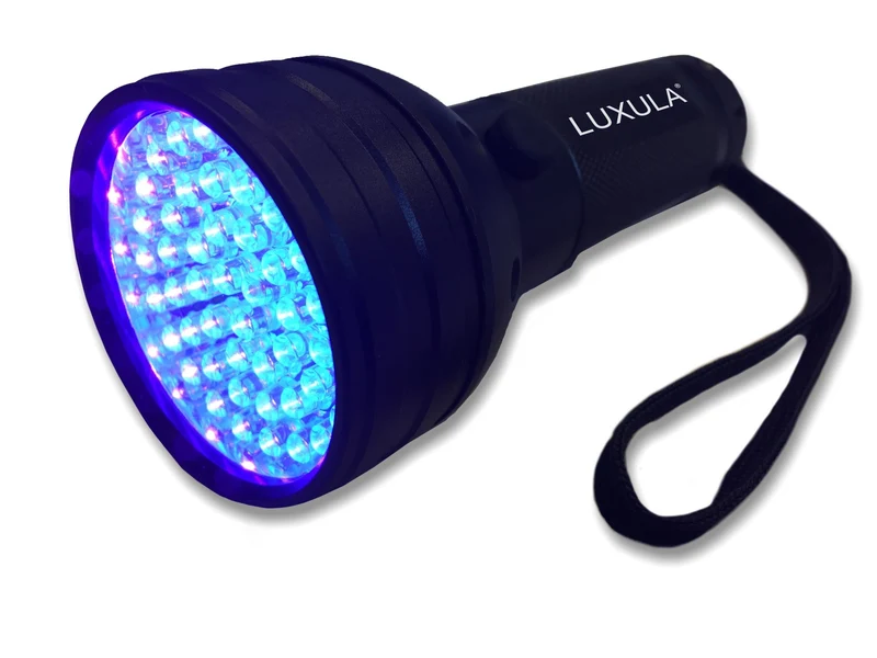 UV-LED-Taschenlampe, 395 nm, 51 LEDs, 3xAA (Mignon)