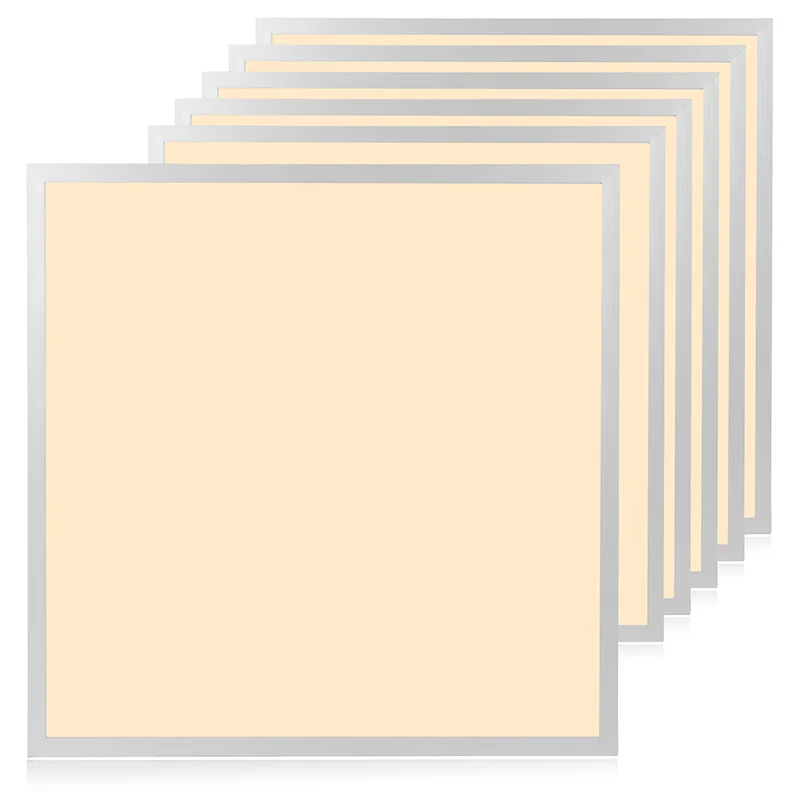 6er Pack LED BackLit Panel UGR<19, 62x62, 40W, 4400 lm, 3000K, 90°