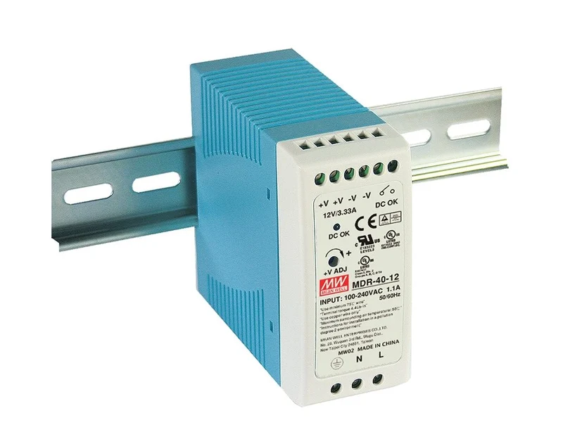 MeanWell, Hutschienennetzteil, 12 V, 40 W