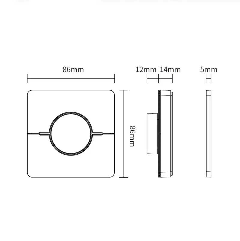 s.luce Smart-Dim-Set 4-Zonen 230V mit Fernbedienung inkl. Einbau