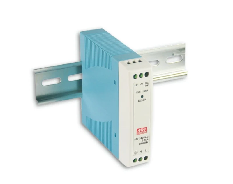 MeanWell, Hutschienennetzteil, 12 V, 10 W